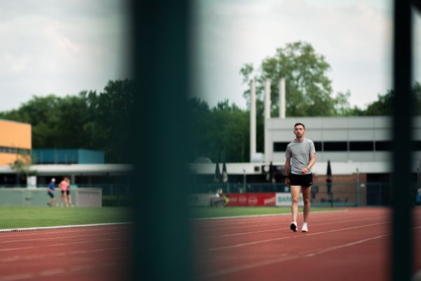 Maximilian Thorwirth (SFD 75 Duesseldorf) am 10.05.2022 im Sportpark Niederheid in Duesseldorf